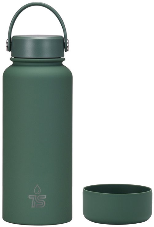 Ts Wide Mouth Vacuum Bottle Green
1000Ml 