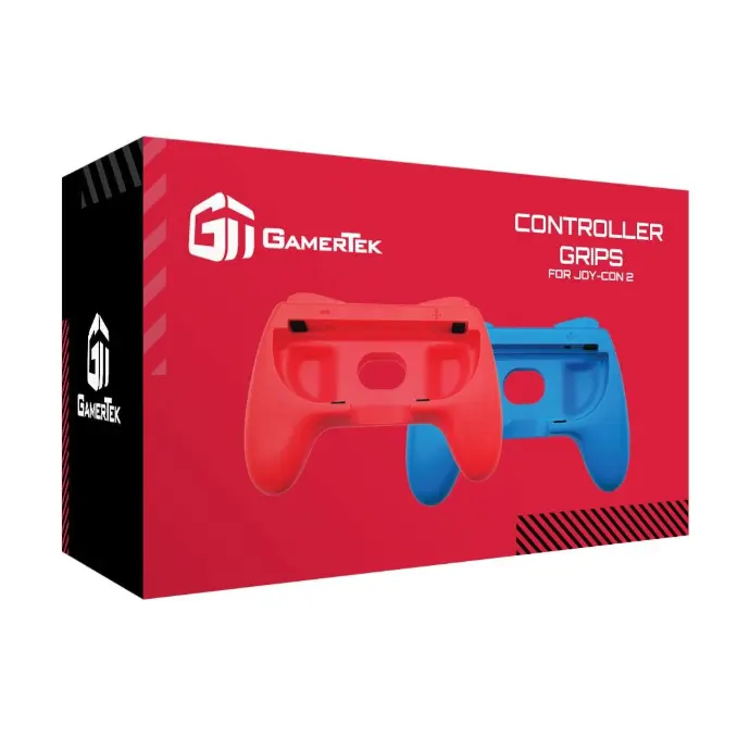 Controller Grips For Nintendo Switch 2 - Blue & Red Edition