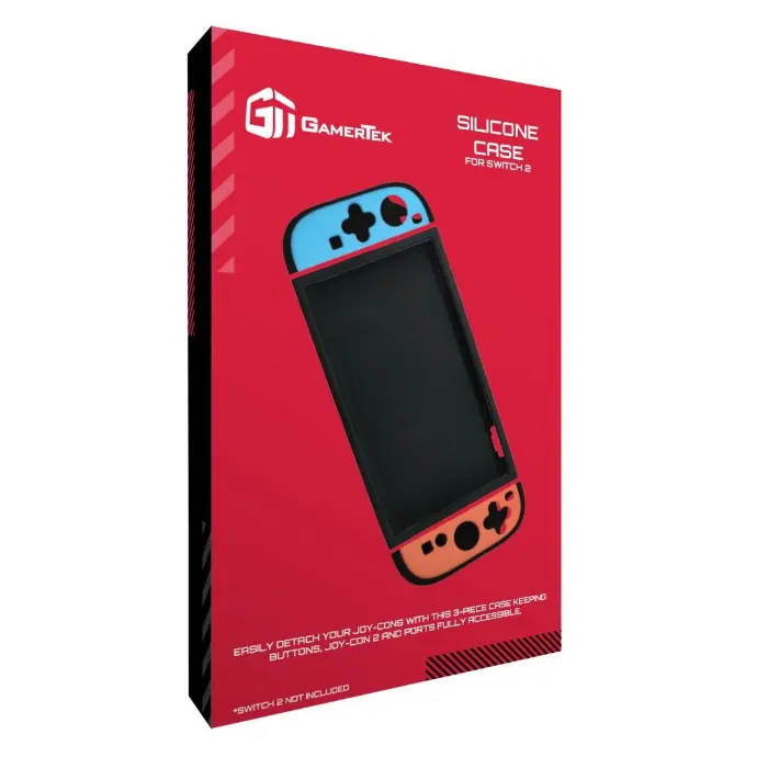Silicone Protective Case For Nintendo Switch 2 - Blue & Red Edition