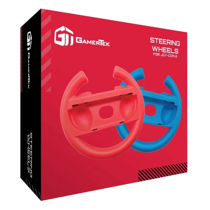 Steering Wheel For Nintendo Switch 2 - Blue & Red Edition