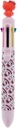 8 Col Pen With Red 3D Crystalised Hello Kitty Topper