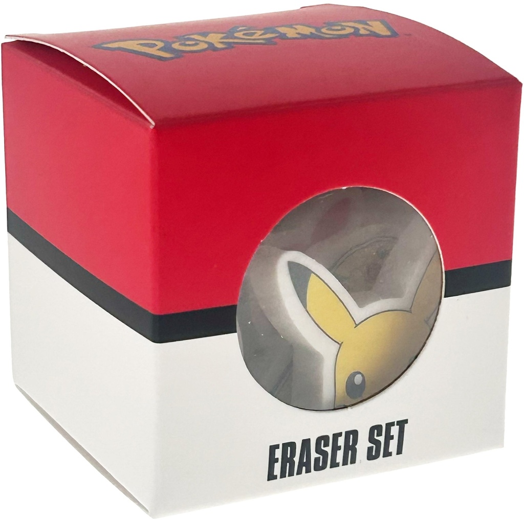 Pack Of 8 Die Cut Erasers