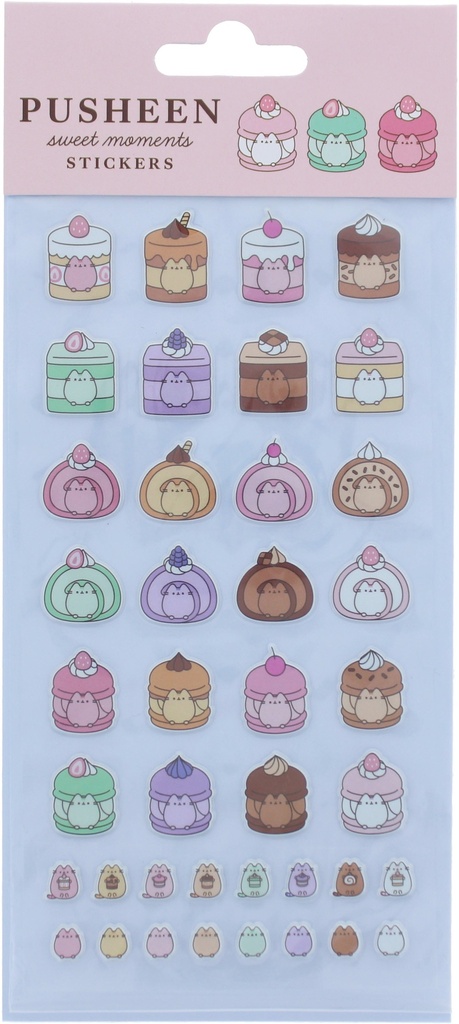 Puffy Stickers With Multiple Designs