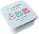 Set Of 3 Storage Pots Featuring Pusheen Designs