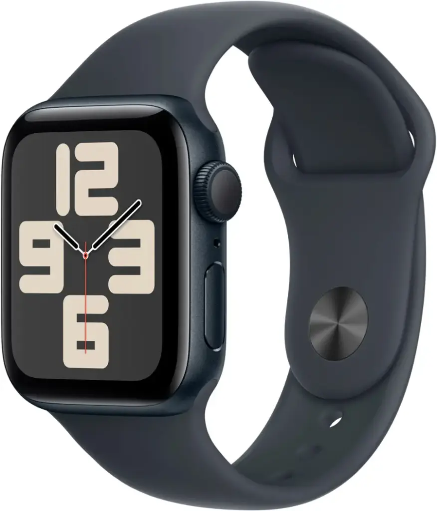 Apple Watch SE GPS 40mm Midnight Aluminium Case with  Midnight Sport Band - M/L  