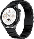Swiss Military Swiss Intl Blackframe Black Metal Strap