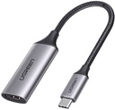 Ugreen Usb C To Hdmi Adapter Cable 4K 60Hz Thunderbolt 3 Type C Hdmi 2.0 Converter (Grey)