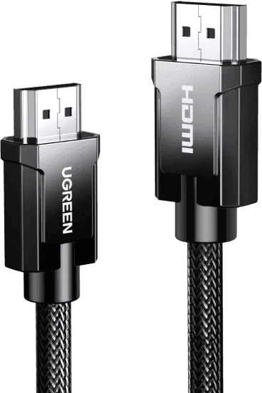 Ugreen Hdmi 8K Cable Male To Male Zinc Alloy Shell Braided Gray 1.5M