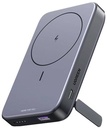 Ugreen Magsafe Power Bank 10000Mah 15W With Kickstand, Wireless Portable Charger With Pd 20W Usb-C Port, 22.5W Qc 3.0 Portr Magsafe(Grey)