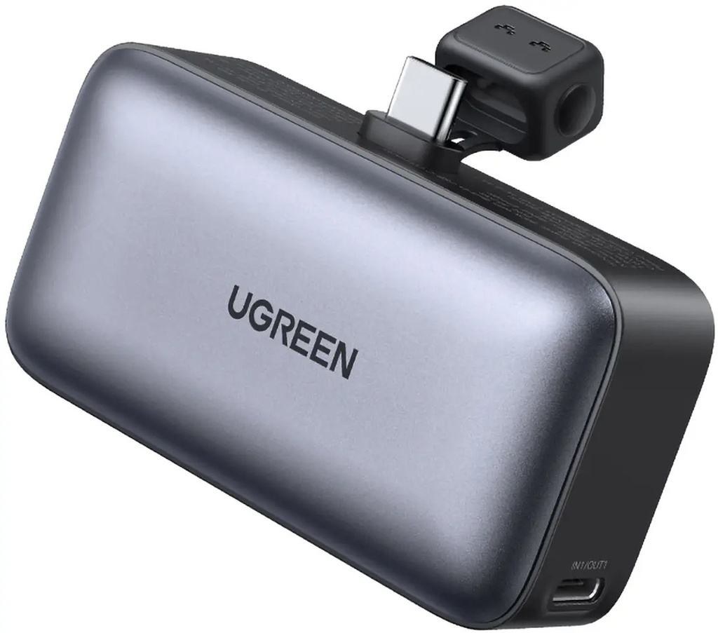 Ugreen 5000Mah Power Bank With Built-In Usb-C Connector&Kickstand G