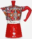 D&G Moka Espresso Maker 6 Cups Red