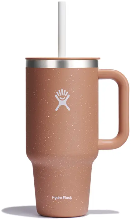 Travel Tumbler 950ml Sandy w/Straw 