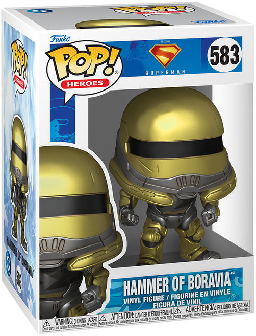 Pop! Heroes: Superman 2025 S2 -Hammer Of Boravia With Chase