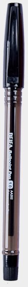 Pen Ball Point  Cap Off 1.0 mm AA202 Black