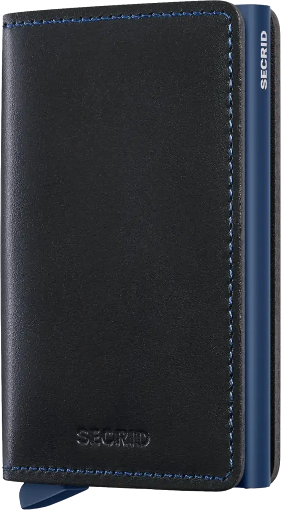 SECRID Slimwallet Original Black SO-Black-Navy
