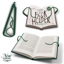 The Gimble Adjustable Book Holder - Forest Green 