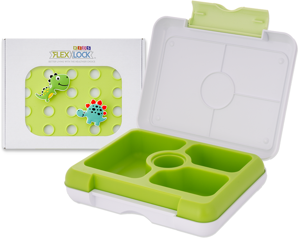 Flex Box Dino - Green 