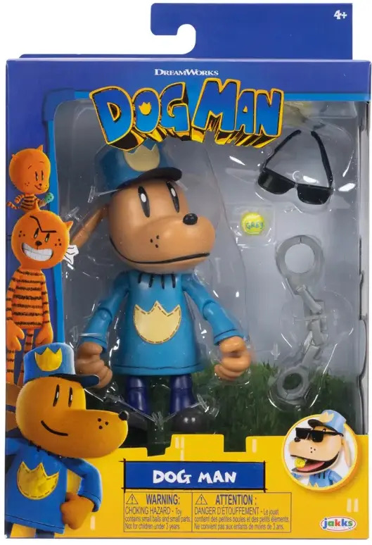 Dog Man Fig 5" - Dog Man W/Accessories