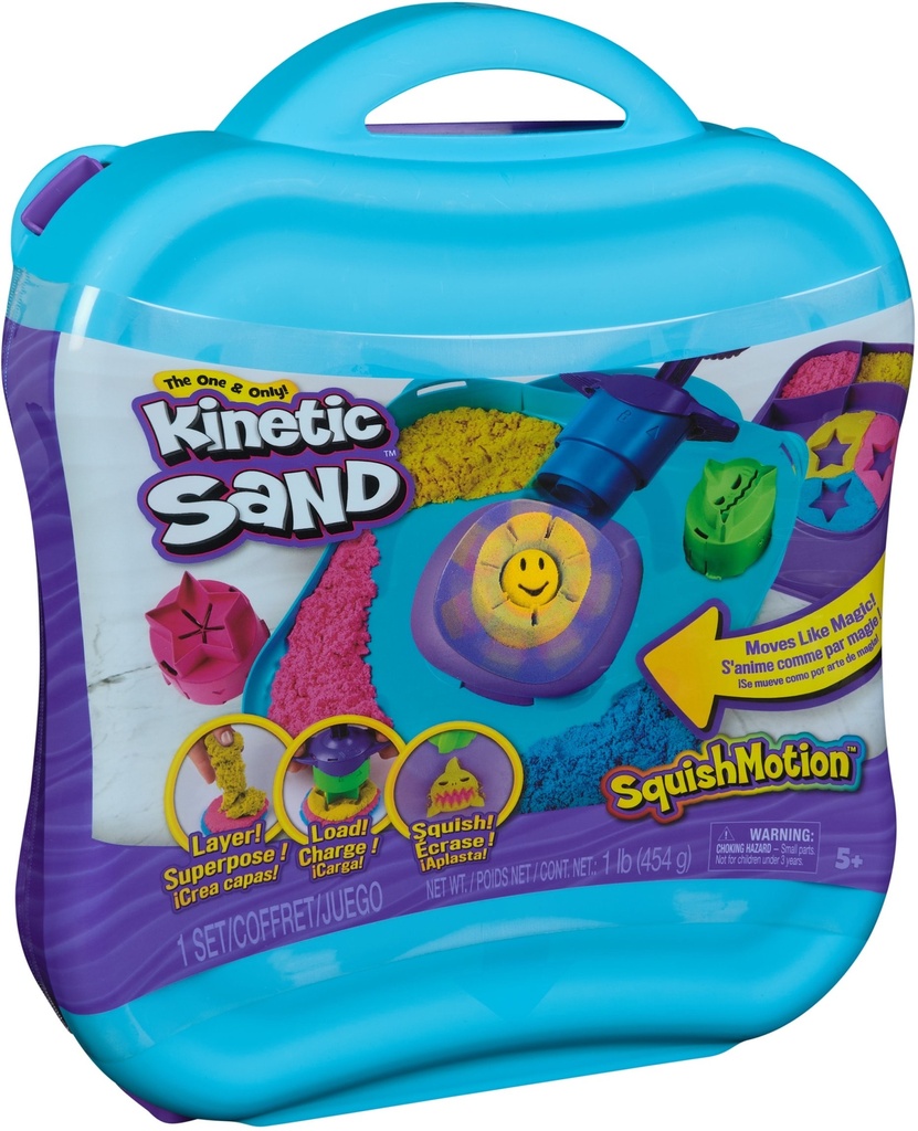 Kinetic Sand Squish Motion Set