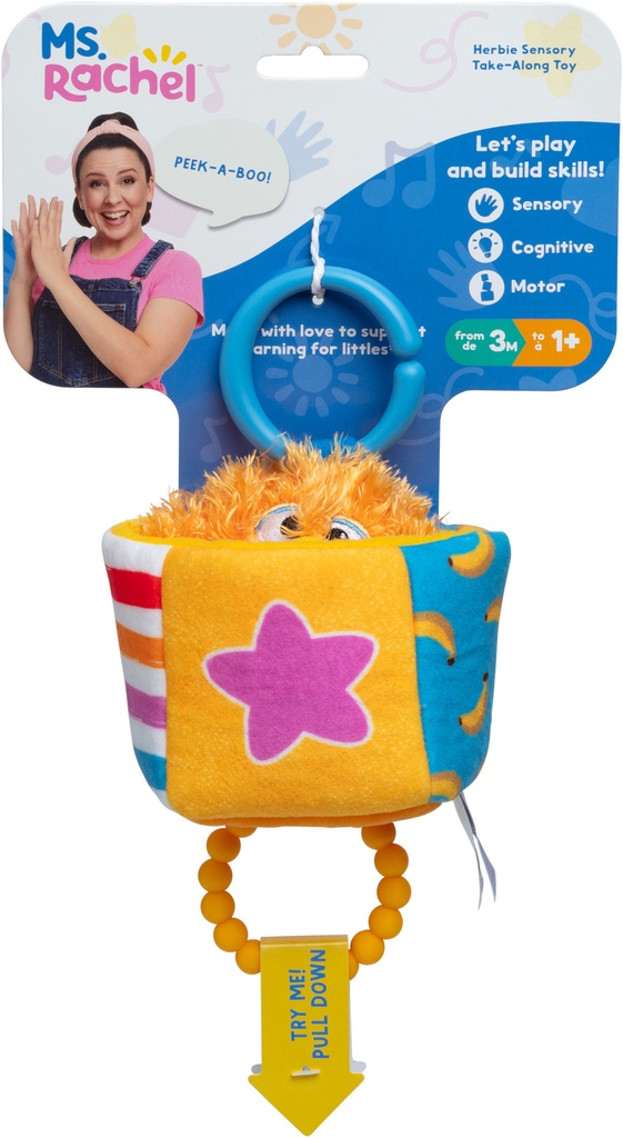 Herbie Sensory Take-Along Toy 