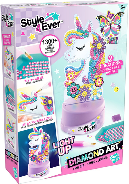 Diamond Art Lamp Set