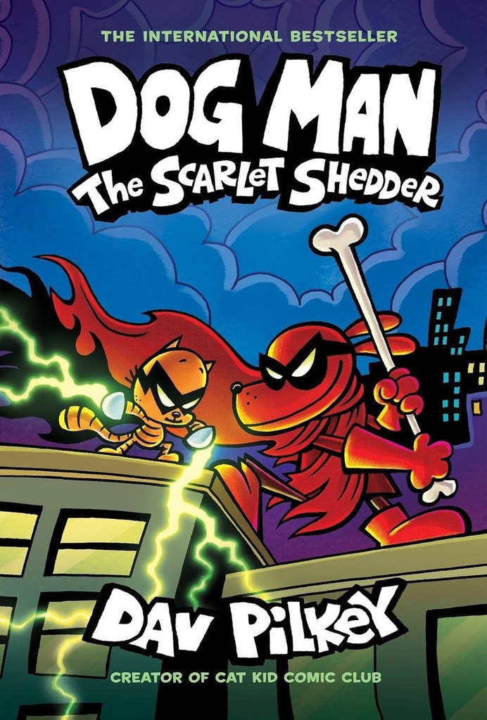 Dog Man: The Scarlet Shedder (Dog Man #12) (Pb)