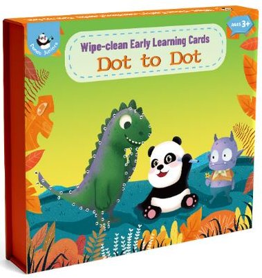 PJ003-1 Wiple-Clean Early Learning Cards -Dot To Dot  49700200
