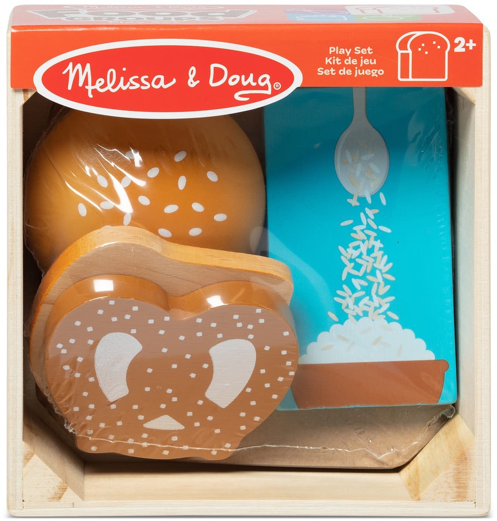 Melissa & Doug Wooden Food Groups Play Food