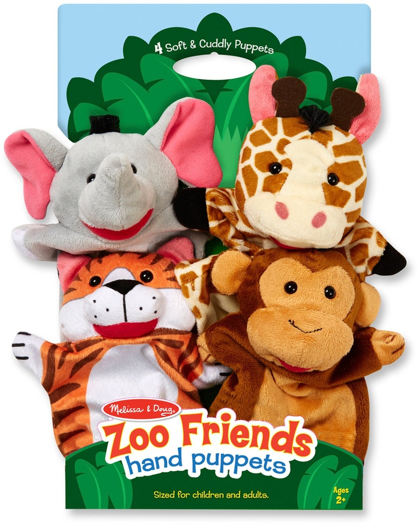 Zoo Friends Hand Puppets