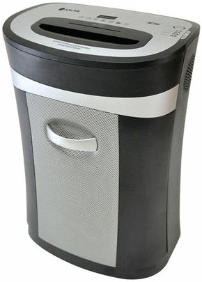 Shredder A4 Heavy Duty Micro Cut Shred Size 2 Mm X 8 Mm  10 Sheet Card/Paper Black