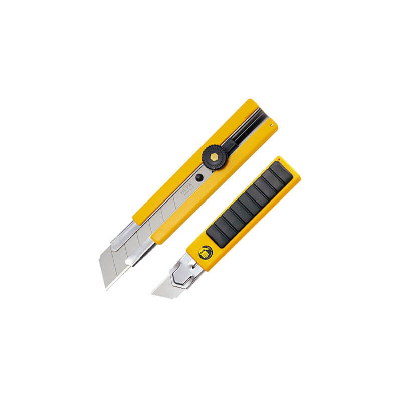 Cutter 18Mm With Anti-Slip Grip, Extra Heavy Duty  25 Mm Size, Yellow/Black