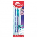 Kidy Learn Hb Pencil+Er Bls=2Pcs+Grip
