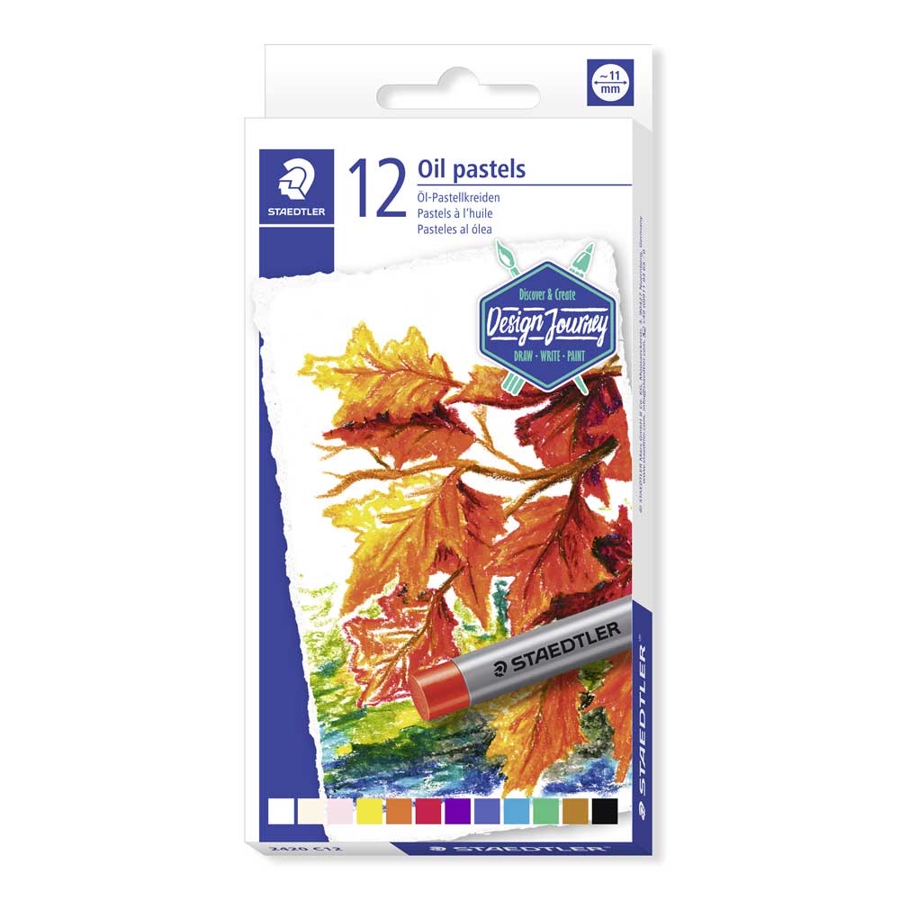 Oil Pastels Set 12Col