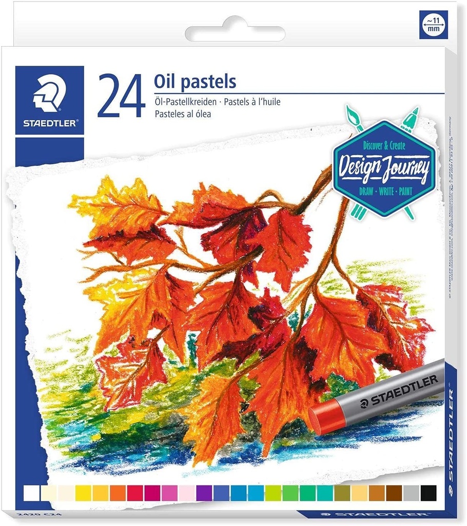 Oil Pastels Set 24Col