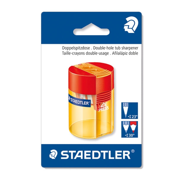 Tub Sharpener 2-Hole On Blister