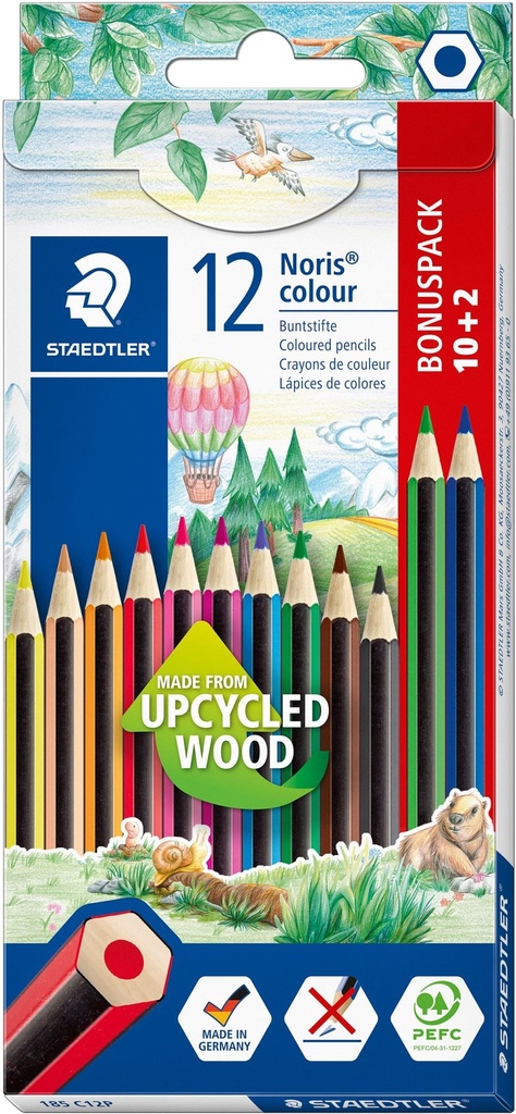 Color Pencils Set=12Col Noris