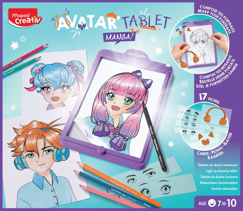 Creativ Board Activities Avatar- Manga