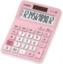 Calculator Basic Function Mini Desktop 12 Digits Pink  MX-12B-PK-W