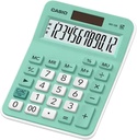 Calculator Basic Function Mini Desktop 12 Digits Green MX-12B-GN-W