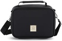 Umami - Prive Insulated Leather Lunch Bag Black