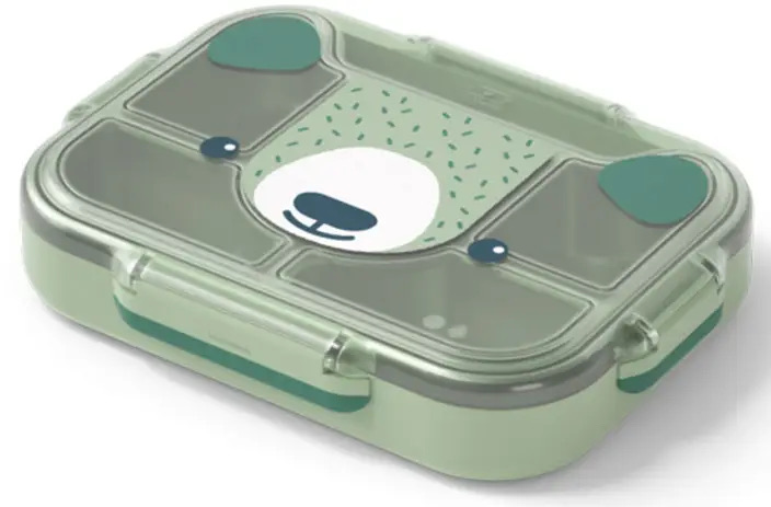 Monbento  - MB Wonder Kids Lunch Box Tray Green Bear 
