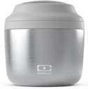 Monbento  - Element Food Jar ISO Silver 650ml