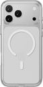 Mageasy Bright M Never Yellowing Protective Clear Case With Independent Metal Buttons For Iphone 17 Pro Max-Transparent/White Ring