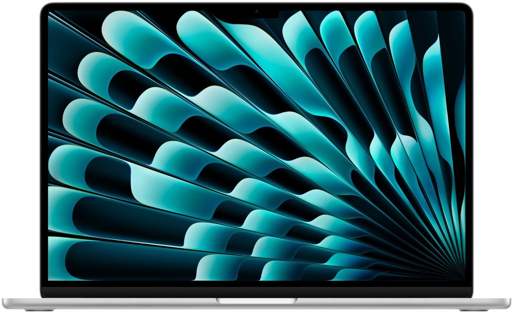 Apple MacBook Air 15-inch M4 chip with 10-core GPU , 16GB, 256GB SSD - Silver 