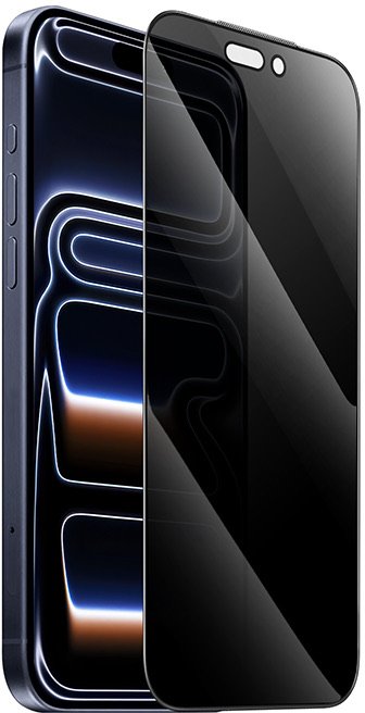 Hoco DG37 3D full screen 360°anti-spy tempered glass iP17 Pro