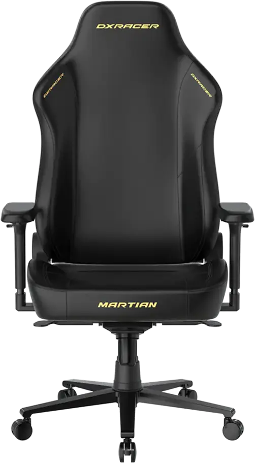 DXRacer Martian Series Gaming Chair Size XL, EPU Upholstery - Black/Yellow