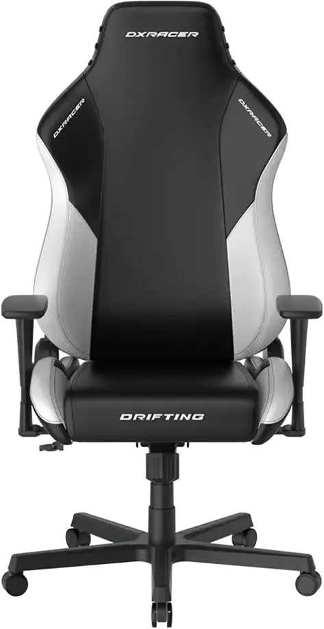 DXRacer Drifting Series Gaming Chair Size L, EPU Upholstery, Black & White