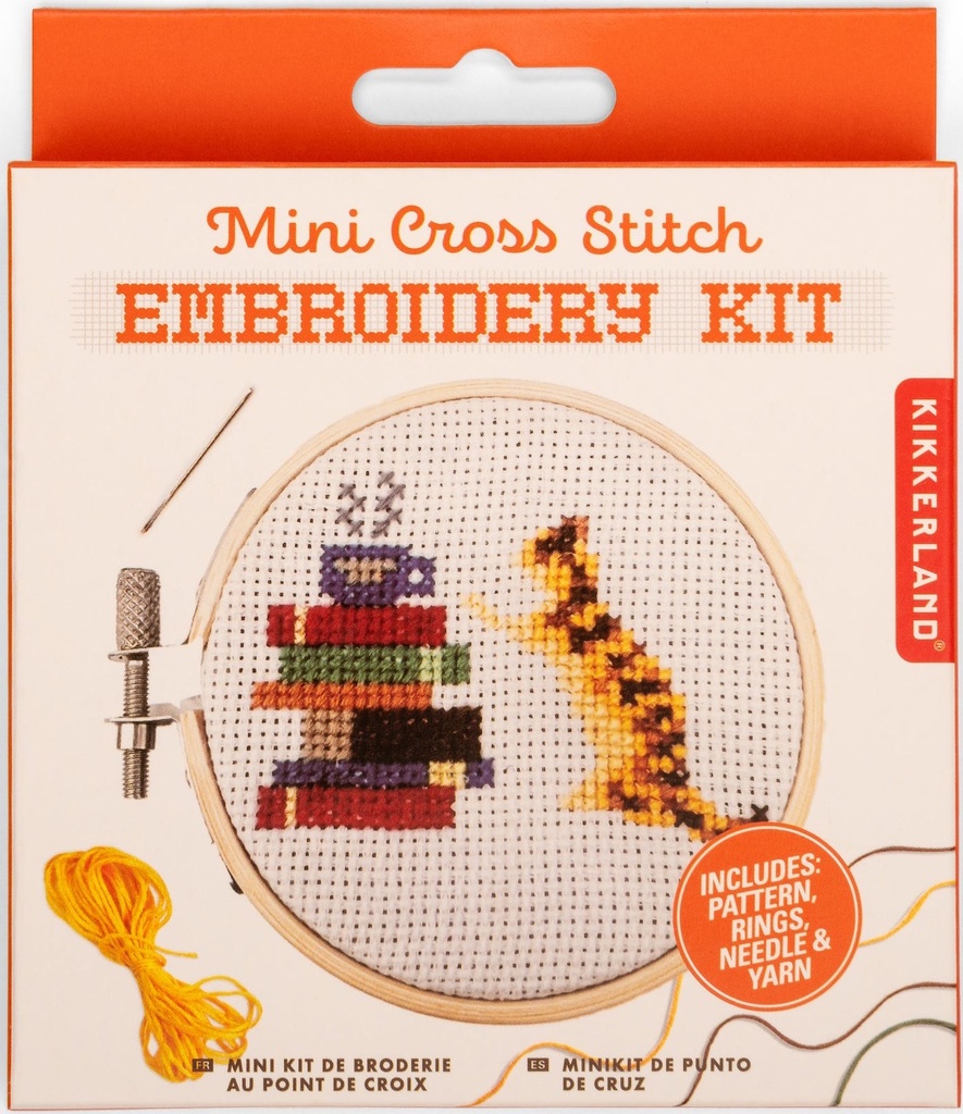 Cat Mini Cross Stitch Ebroidery