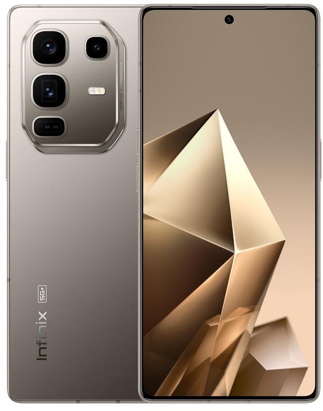 Infinix Mobile Phone Note 50 Pro+ 5G X6856 256+12 Titanium Grey
