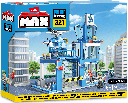 Max City Int, Police Station Playset 318 Bricks